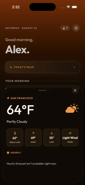 Weather detail
